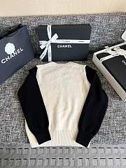 Chanel Black White Sweater - 3