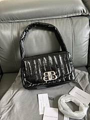 Balenciaga Monaco Small Sling Black Bag 27x16x10cm - 1