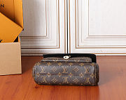 Louis Vuitton Saint Germain BB Bag Brown Black 24x17x9cm - 5