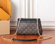 Louis Vuitton Saint Germain BB Bag Brown Black 24x17x9cm - 2