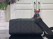 Louis Vuitton City Keepall Monogram Shadow 27.5x16.5x15cm - 5