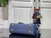 Louis Vuitton Cluny Mini Epi Leather Blue 20x16x7.5cm - 5