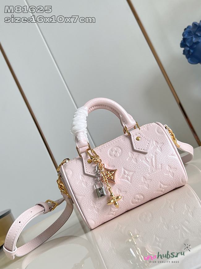 Louis Vuitton Speedy Pink 16x10x7cm - 1