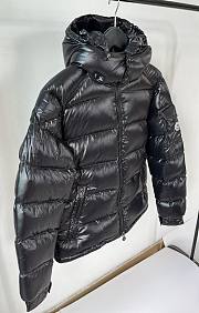 Moncler Black Winter Coat  - 3