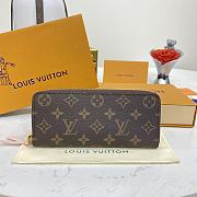 Louis Vuitton Clemence Wallet inside Pink 20x9x2cm - 1