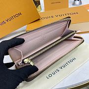 Louis Vuitton Clemence Wallet inside Pink 20x9x2cm - 4