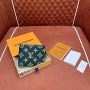 Louis Vuitton Multiple Wallet Shadow Green 11.5x9x1.5cm - 1