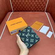 Louis Vuitton Multiple Wallet Shadow Green 11.5x9x1.5cm - 2
