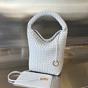 Bottega Veneta Cabat Bucket White 35.5x21x13cm - 1