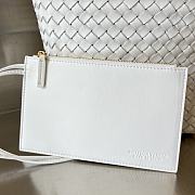 Bottega Veneta Cabat Bucket White 35.5x21x13cm - 2