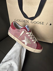 Golden Goose Super-Star lilac suede silver Sneaker - 1