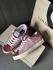 Golden Goose Super-Star lilac suede silver Sneaker - 4