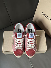 Golden Goose Super-Star lilac suede silver Sneaker - 3