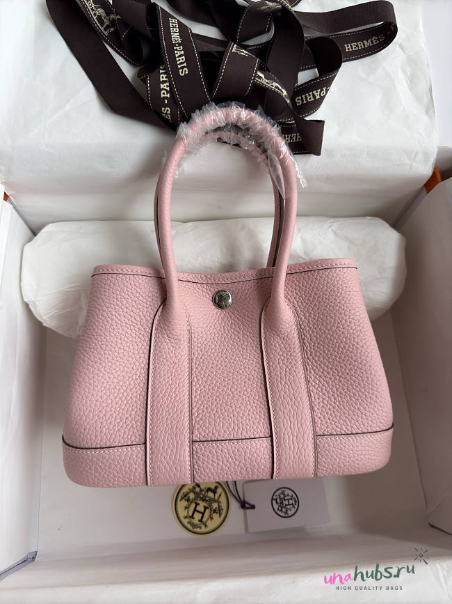Hermes Mini garden party Pink 23cm - 1