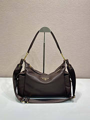 Prada Explore large Nappa Leather Brown bag 32x22x11.5cm - 1