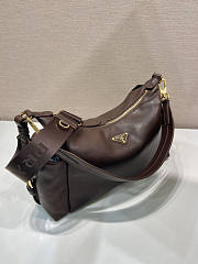 Prada Explore large Nappa Leather Brown bag 32x22x11.5cm - 4