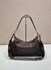 Prada Explore large Nappa Leather Brown bag 32x22x11.5cm - 2