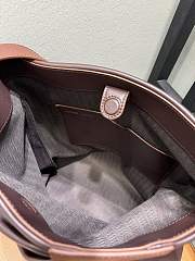 Loewe Draped tote mellow nappa lambskin 30x29x13cm - 4