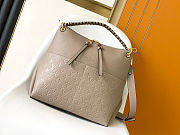 Louis Vuitton Maida Bag Beige Grey 33x16x30cm - 1