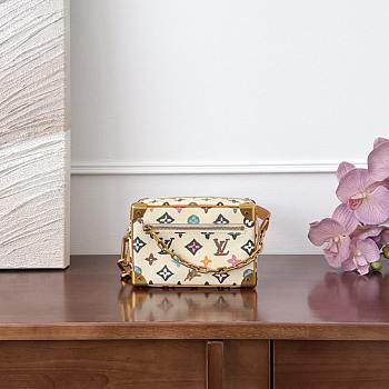 Louis Vuitton Mini Soft Trunk Bag Vanilla 18.5x13x8cm