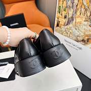 Chanel Moccasins Black  - 3