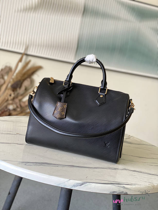 Louis Vuitton Speedy Soft 30 Epi Leather Black 30x21x17cm - 1