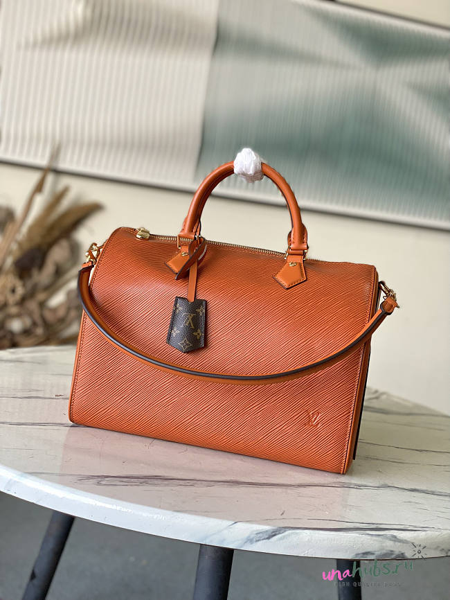 Louis Vuitton Speedy Soft 30 Epi Leather Cognac 30x21x17cm - 1