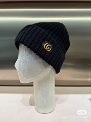 Gucci Black Beanie - 1