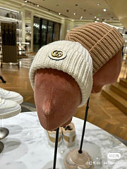 Gucci White Beanie - 1