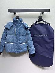 Louis Vuitton Denim Blue Coat - 1