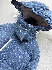 Louis Vuitton Denim Blue Coat - 2