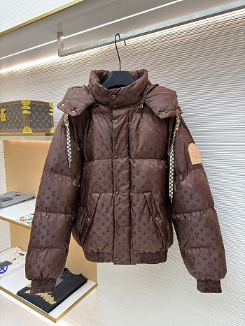 Louis Vuitton Monogram Down Blouson Jacket