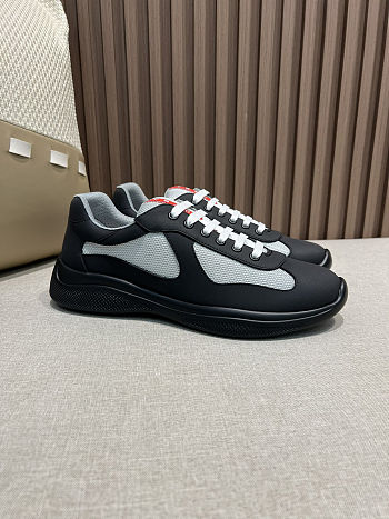 Prada America's Cup Soft rubber Black sneakers