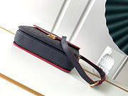 Louis Vuitton Pochette Metis Navy Blue Red 25x19x7cm - 4