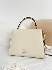 Valentino Garavani Small VSling Handbag White 22x9x17cm - 4