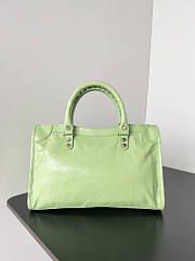Balenciaga Le City Small Bag Green 29.9x19.1x9.6cm - 4
