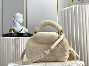 Louis Vuitton Shearling Capusnow Top-Handle Bag 20x13x11cm - 3
