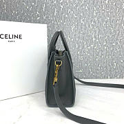 Celine Drummed Calfskin Nano Luggage 20cm - 5