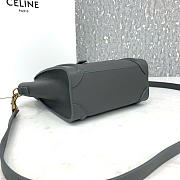 Celine Drummed Calfskin Nano Luggage 20cm - 4