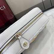 Gucci Marmont White Bag 24x15x8cm - 2