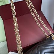 Gucci Marmont small shoulder bag black new 26×15×7cm - 4