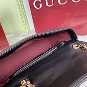Gucci Marmont small shoulder bag black new 26×15×7cm - 2