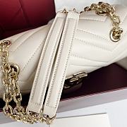 Gucci Marmont shoulder bag white new 23×14×6cm - 5
