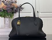 Louis Vuitton Low Key Duffle Tote Black 43.5x16.5x14.5cm - 1