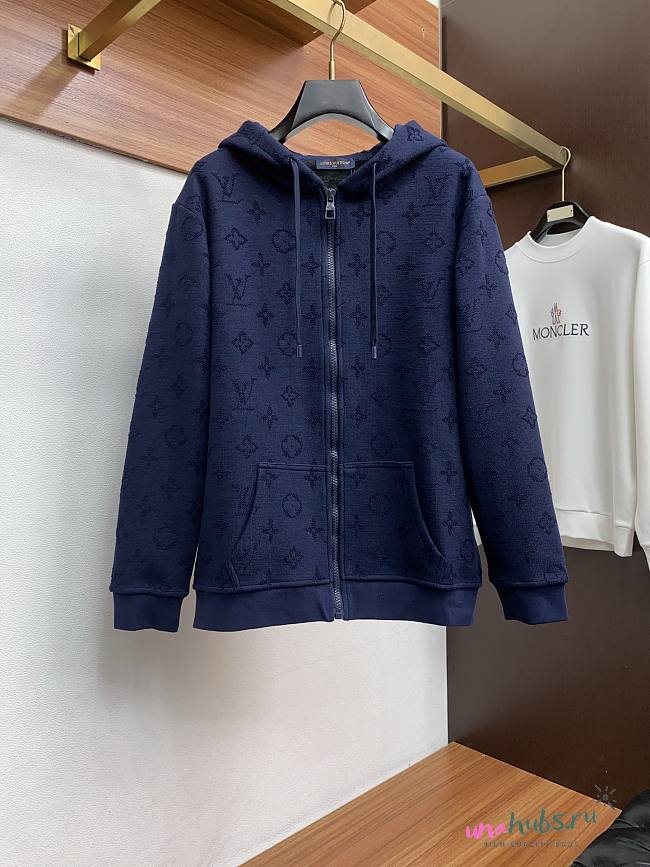 Louis Vuitton Monogram Wool Hoodie  - 1