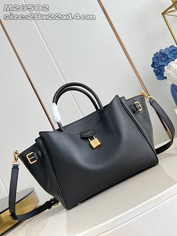 Louis Vuitton Vendome PM High End Leathers Black 28.5x22x14.5cm