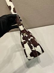 Prada Aimèe medium printed leather shoulder bag 31x18x10cn - 2