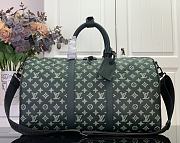 Louis Vuitton Keepall Bandoulière 50 Green 50x29x23cm - 1