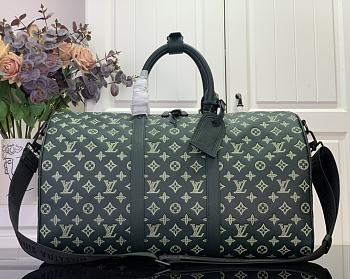 Louis Vuitton Keepall Bandoulière 50 Green 50x29x23cm