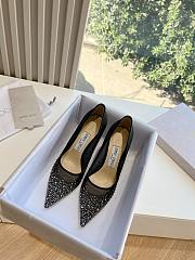 Jimmy Choo Love 85mm Crystal-embellished Black Pumps - 2